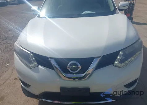 2016 Nissan Rogue Sv from USA, damaged, VIN KNMAT2MV3GP617925